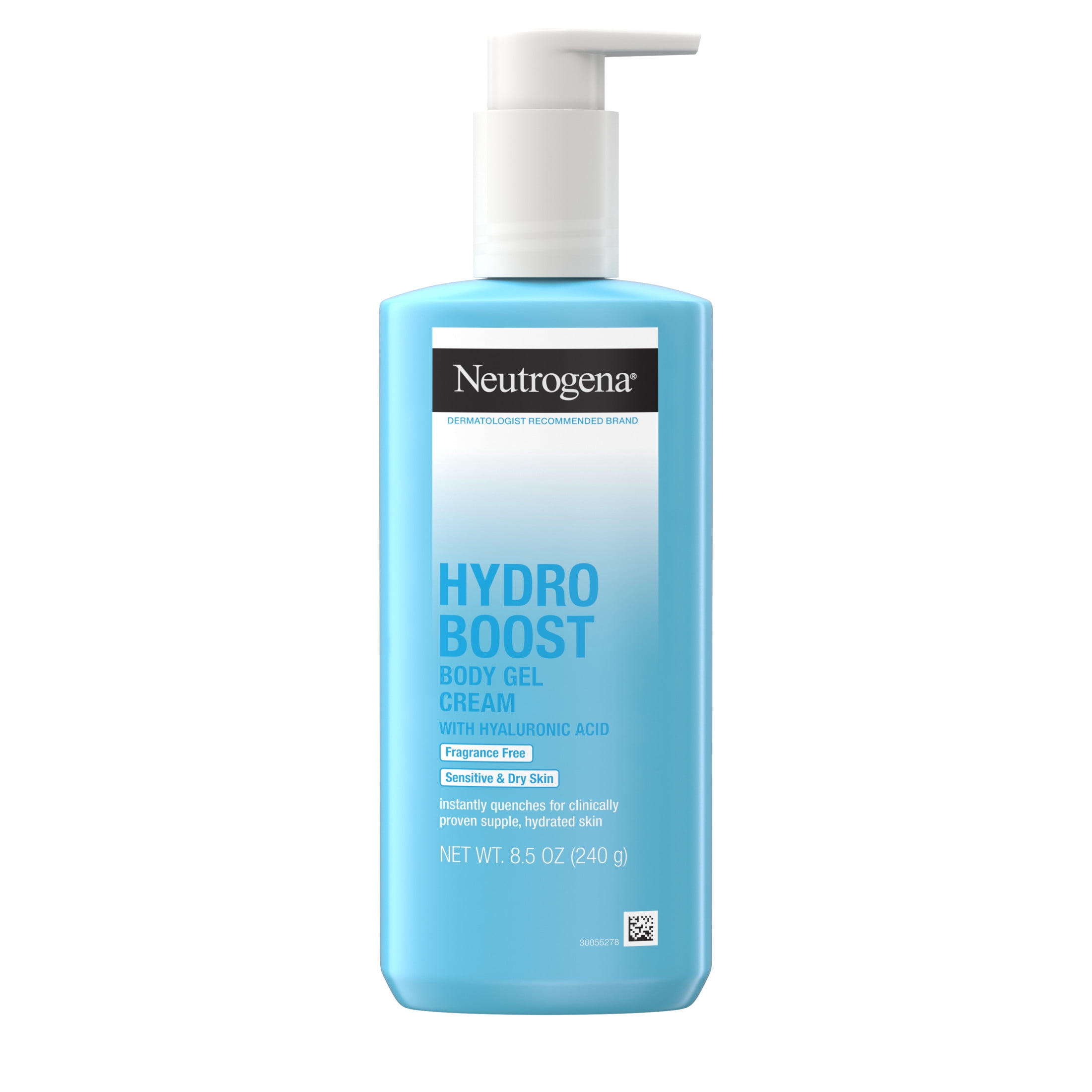 (3 pack) Neutrogena Hydro Boost Fragrance-Free Body Gel Cream, 8.5 oz
