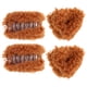 thumbnail image 4 of pinzas para el pelo suaves y bonitas, pinzas para el pelo con forma de garra, pinzas para el pelo con forma de mandíbula, pinzas para peinar el cabello fino para mujeres y niñas, 4 of 8