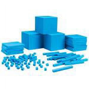 Learning Resources LER0932 Plastic Base Ten Class Set, Ages 6