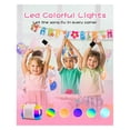 thumbnail image 5 of Mini Karaoke Machine For Kids And Adults, Portable Bluetooth Speaker With 2 Wireless Microphones And Led Colorful Lights, 5 of 5