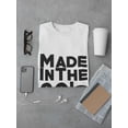 thumbnail image 3 of "Made In The 80's" Medium Front Quote Men White T-Shirt, Male Medium, 3 of 4