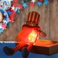 thumbnail image 7 of Msgweeeg Outdoor Toys for Kids Ages 4-8 Boys Toys 6-8 Years Old Lighted Tall Hat Long Legs Independence Day Doll Ornament Independence Day Short Legs Dolls Girl Christmas Gifts, 7 of 7