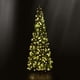 thumbnail image 3 of Árbol de Navidad Costway 2,25 m Nevado 1085 Ramas Base Metal Luces LED, 3 of 7