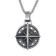 thumbnail image 4 of Collar con medalla de moda de calidad, colgante de barco pirata, brújula, personalidad, colgante de collar para hombre, joyería de Hip Hop, joyería de tendencia, 4 of 5