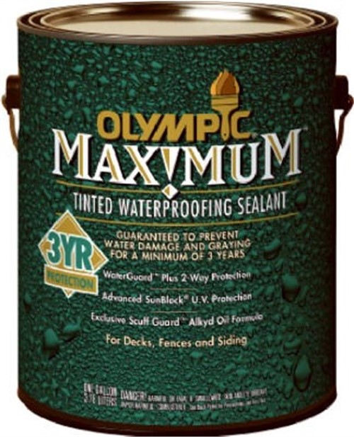 Olympic 56404A-01 Gallon Redwood Natural Tone, Maximum