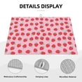 thumbnail image 3 of Fuzoiu Hand Drawn Strawberry Print Absorbent, Reversible Microfiber Dish Drying Mat for Kitchen, Dish Drying Pad for Dishes, Utensils, Pots and Pans, Extra Large 18 Inch x 24 Inch, 3 of 7