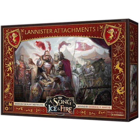 A Song of Ice & Fire Lannister Attachments #1 Unit Box