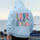 thumbnail image 1 of WILLBEST Sudaderas para Hombre Sudaderas con Capucha y Sudaderas para Hombre Sudadera con Capucha Informal Holgada con Estampado De Letras para Uso Diario Otoño Invierno Ropa De Calle Cómoda Mediana​​, 1 of 3