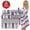 Gray, variant on Bxaolu 8 Piece Stripes Towel Set, Super Soft & Absorbent Cotton Towels Set for Bathroom Decor, 2 Bath, 2 Hand, 4 Washcloths, Quick Dry Shower Towel for Family Gym