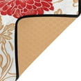 thumbnail image 4 of Non-Slip Polyester Rug 63x48in & 80x58in - Plush Memory Foam Floor Mat, Absorbent, Fade Resistant, Machine Washable for Living Room, Bedroom, Entryway，Flowers, 4 of 7