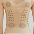 thumbnail image 4 of Combinaison Moulante Sans Manches pour Femmes Couleur Unie Mode Col Rond, 4 of 7
