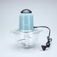 thumbnail image 2 of Picadora de carne 2L Exprimidor eléctrico de acero inoxidable Picadora de ajo para alimentos Cocina Picadora de verduras Mezclador Enchufe de EE. UU., Azul Noticed HA008309-03, 2 of 6