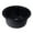 Black, variant on ALFI brand AB1717DI-B Biscuit 17" Drop-In Round Granite Composite Kitchen Prep Sink