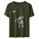 thumbnail image 4 of Camiseta holgada de manga corta con estampado de mueca retro para hombre y mujer Pompotops hfajkhk139348, 4 of 6
