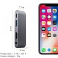 thumbnail image 4 of Audio Hub Adapter For IPad Pro  Type-C 3.5mm Charging Converter Cable Connector, 4 of 7