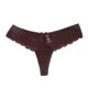 thumbnail image 1 of Braguitas tanga de encaje con abertura transpirables para mujer: cintura baja, mezcla de algodón, diseño sexy para uso informal/discoteca, 1 of 3