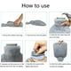 thumbnail image 4 of Bolsa de Agua Caliente YONGSHENG 2 Litros con Funda Mullida, 4 of 5