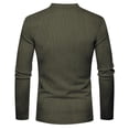 thumbnail image 3 of Tisuna Men Long Sleeve T-Shirts Breathable Henley Neck Tops Men Solid Tee Shirts For Sport Workout Size L, 3 of 3