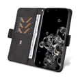 thumbnail image 4 of Compatible with Samsung Galaxy S20 Ultra 5G PU Leather Wallet Case with Card Holder Magnetic Closure Cover, 4 of 5