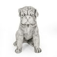 thumbnail image 2 of CoSoTower Dog Animals Weather Resistant Concrete Garden Statue, 2 of 9