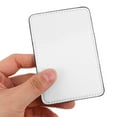 thumbnail image 3 of LOLIPPYY 4pcs Card Cover Sticker White PU Phone Protection For Cellphone Card Holder Daily Use, 3 of 8