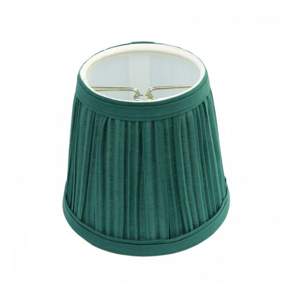 Green Mini Lamp Shades for Table Lamps 4" Tall Pleated Replacement Lampshades Renovators Supply