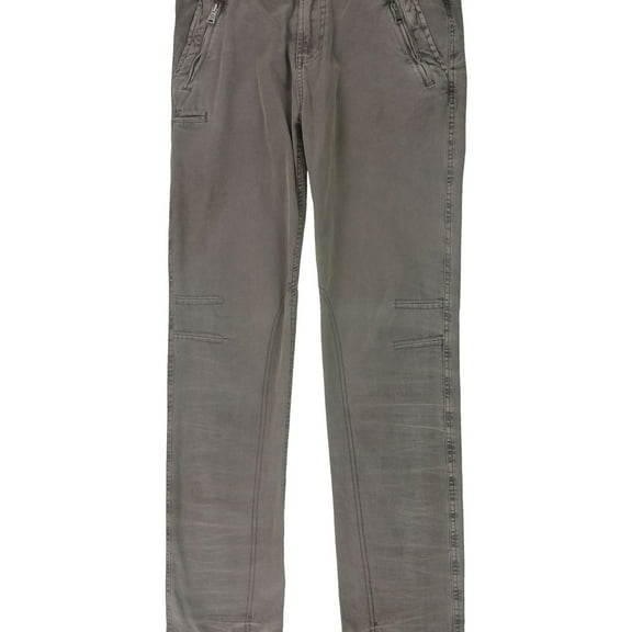 Rogue State Mens Vintage Casual Trouser Pants, Brown, 30W x 34L