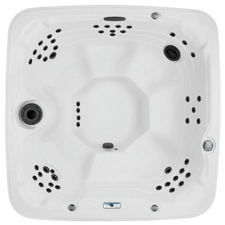 Lifesmart Coronado (LS600DX) Hot Tub - 7 Person 65-Jet 220v Arctic White/ Espresso Brown