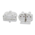 thumbnail image 3 of Unique Bargains 6Pcs 2G11-F446 AC 500V 2A H Light Socket Base Fluorescent PL Tube Lamp Holder, 3 of 3