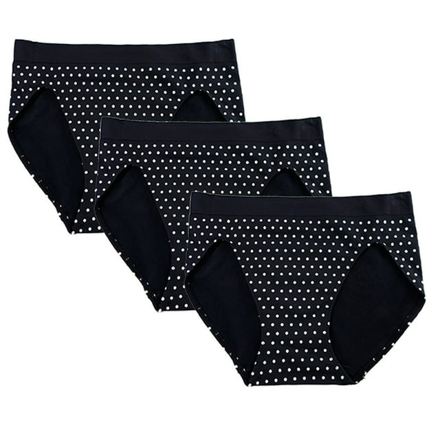 FEM Culottes pour Mes FEM Sans Coutures, Culottes Échancrés - Lot de 3