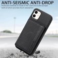 thumbnail image 6 of for iPhone 11 Case with Card Holder,Kickstand for iPhone 11 Wallet Case,RFID Blocking,Camera Protector,PU Leather Shockproof Protective Flip Cover for iPhone 11 Phone Case (Black), 6 of 14