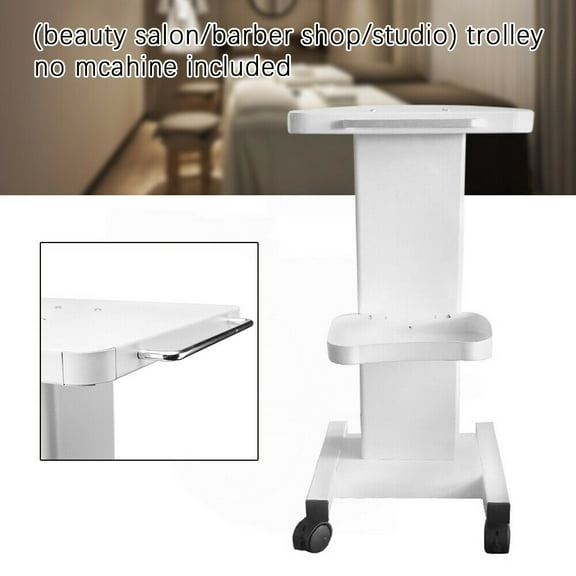 CNCEST SPA Beauty Salon Rolling Trolley Cart Storage Equipment Machine Organizer Stand