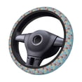 thumbnail image 6 of Lsque Cute Donut Ultra Soft Car Steering Wheel Cover for Women, Standard 15 inch Size for Truck Van SUV Auto, 6 of 8