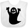 thumbnail image 3 of Inktastic Happy Halloween Cute Ghost Boys or Girls Baby Bib, 3 of 4