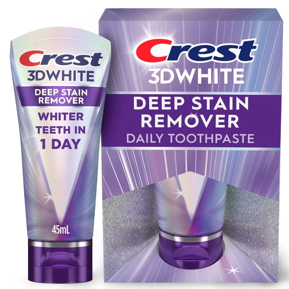 Dentifrice Crest 3DWhite Brillance Éliminateur de taches profondes –45mL