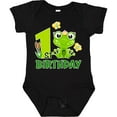 thumbnail image 3 of Inktastic 1st Birthday Princess Frog Girls Baby Bodysuit, 3 of 5