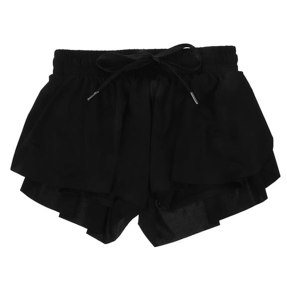 Sports Shortalls Skirt with Shorts Women's Workout Shorts Skort Little Girls Stretch Skirt Child Miss