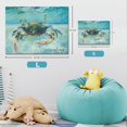 thumbnail image 5 of HFDF H71175 Tree Wall Art Canvas Prints Wall Art Abstract Colorful Tree Painting Landscape Modern Artwork for Living Room Bedroom Office Home Wall Decoration Decor 10x8inch Framed, 5 of 6