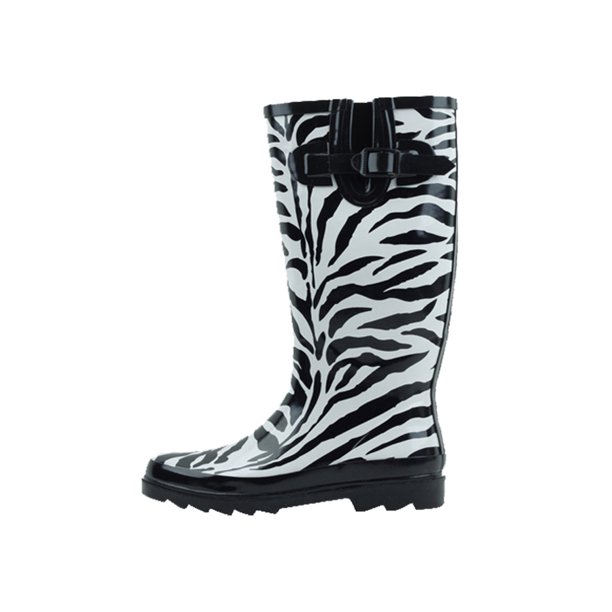 starbay brand women's rubber rain boots