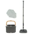 thumbnail image 1 of Self-Separating Mop and Bucket Set with Telescopic Stainless Steel Handle, Water-Saving System for Efficient Floor Cleaning, 1 of 9