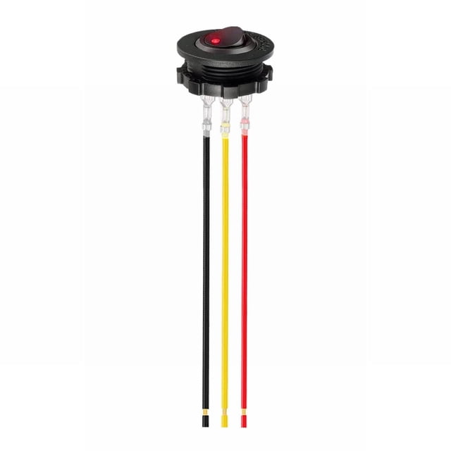 Under $10 12V 24V Car Fisheye Switch, Led Metal Button Switch, 12V/24V Car Fisheye Switch – Led Indicator On/Off Button for Rv & Yacht, Durable Metal Construction, Easy Installation, Christmas
