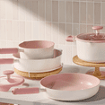 thumbnail image 7 of Carote 5.5 QT Stock Pot with Strainer Lid, Ceramic Nonstick Soup Pot, Induction Compatible, Pink, 7 of 7