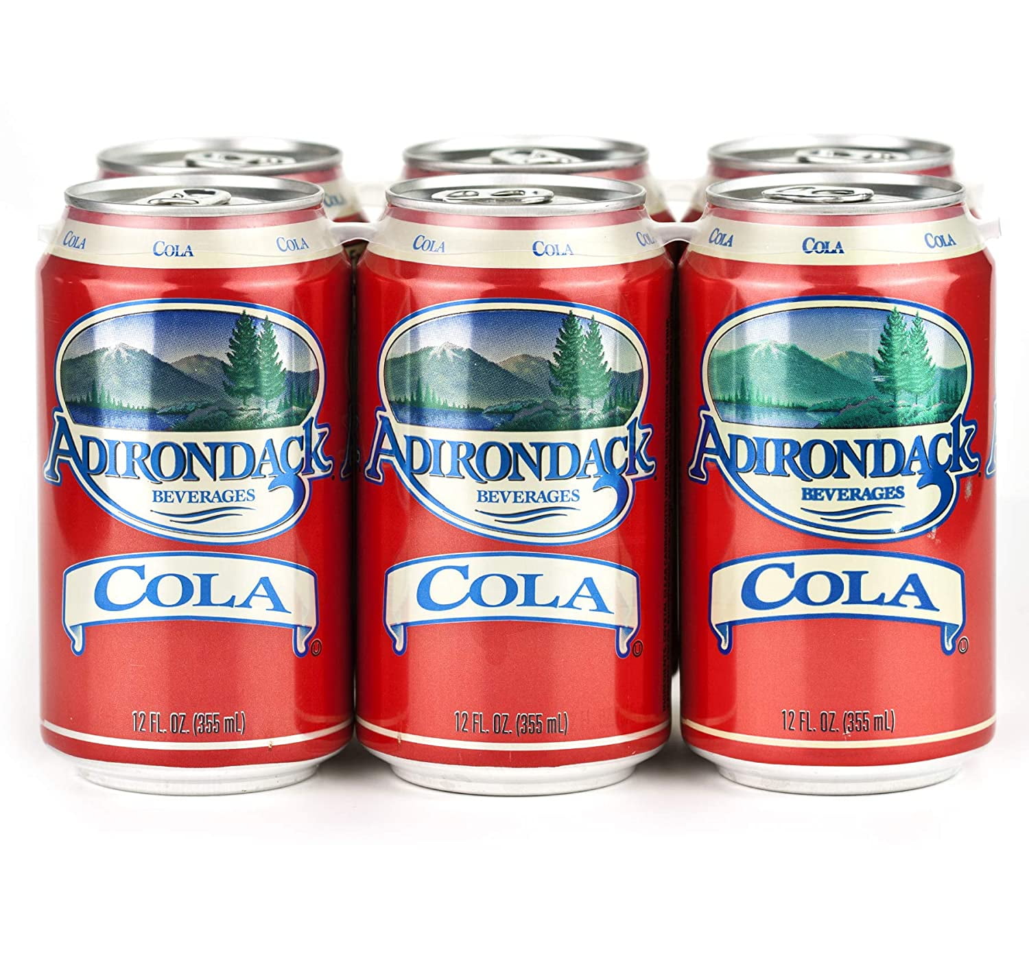 Adirondack Beverages Cola Soda, 12 oz. Cans (Pack of 24)