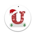 thumbnail image 1 of Christmas Pendant Creative Personalized Alphabet Hanging Ornament for Festive Christmas Tree Decoration, 1 of 8