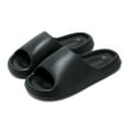 thumbnail image 1 of 2024 Sandalias de playa para interior y exterior con plataforma gruesa y suela blanda para mujer, chanclas antideslizantes de EVA para verano, 1 of 6