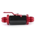 thumbnail image 3 of Shut Off Check Valve, Shut Off Valve Fuel Fitting Y974 -10AN Shut Off Check Valve  For Car Refitting Replacement For Any AN10 Fuel Pipe Black,Red, 3 of 8