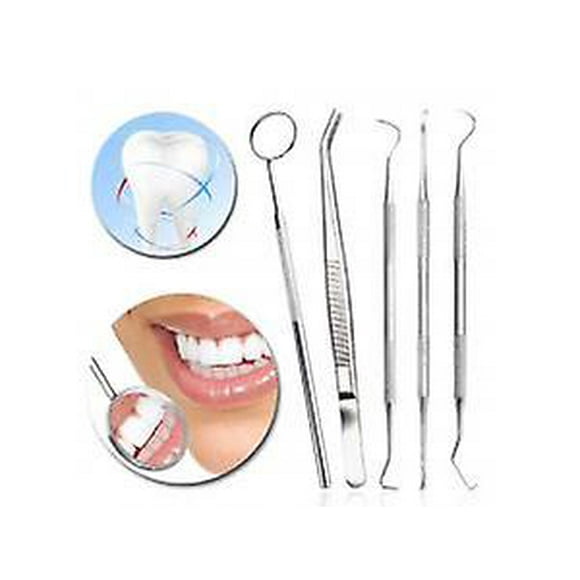 Kit de higiene dental de 5 piezas para la limpieza de los dientes y el cuidado bucal