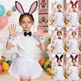 thumbnail image 2 of Easter Bunny Headband For Girls Party Dress Up Play Pretend Hair Accessories, 2 of 6