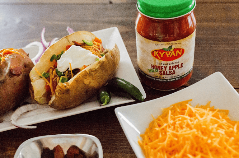 Kyvan Honey Apple Mild Salsa, 16.3 oz