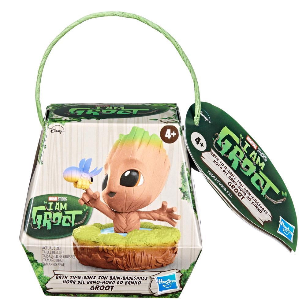 Marvel I Am Groot Mini Figure Collection, Bath Time Groot, Groot Action Figure, Marvel Toy